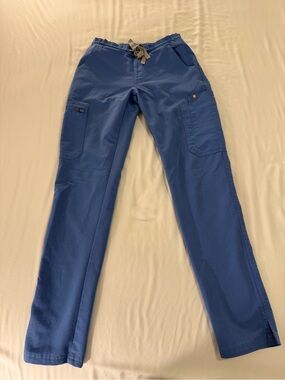FIGS Ceil Blue Yola Skinny Scrub Pants— Size XXS